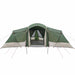Gezinstent met dak Groen en Grijs 721 x 335 x 212 cm