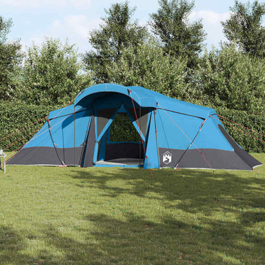 Gezinstent met dak Blauw en Grijs 721 x 335 x 212 cm