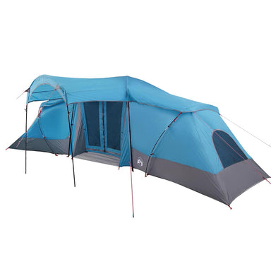 Gezinstent met dak Blauw en Grijs 721 x 335 x 212 cm