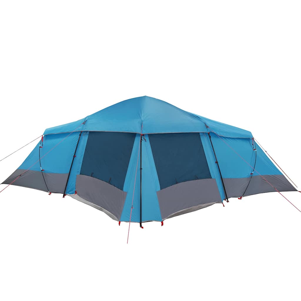 Gezinstent met dak Blauw en Grijs 721 x 335 x 212 cm