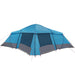 Gezinstent met dak Blauw en Grijs 721 x 335 x 212 cm
