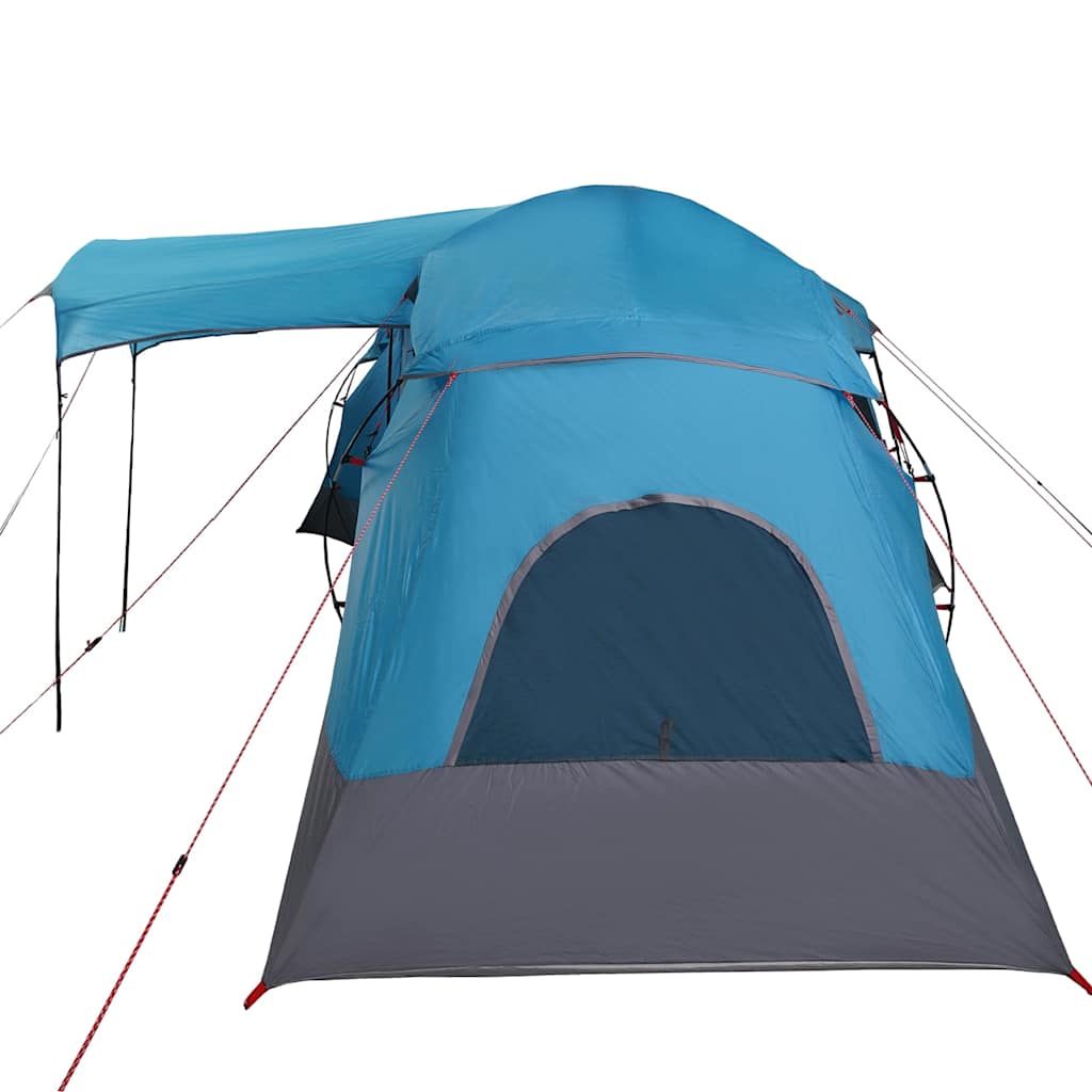 Gezinstent met dak Blauw en Grijs 721 x 335 x 212 cm