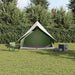 Gezinstent met dak Groen en Wit 220 x 220 x 184 cm
