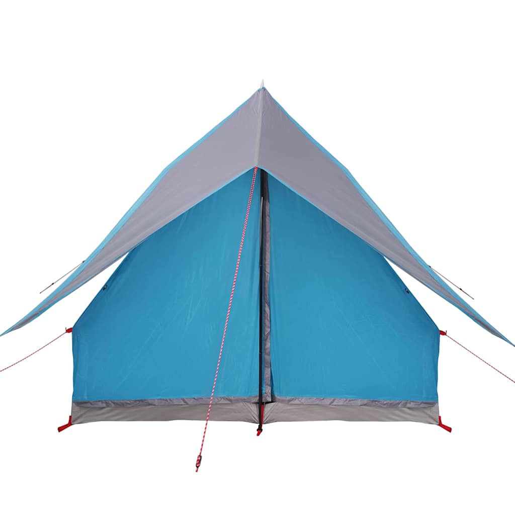 Gezinstent met dak Blauw en Grijs 220 x 220 x 184 cm
