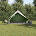 Gezinstent met dak Groen en Wit 256 x 256 x 185 cm