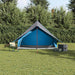 Gezinstent met dak Blauw en Grijs 256 x 256 x 185 cm