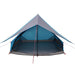 Gezinstent met dak Blauw en Grijs 256 x 256 x 185 cm