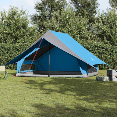 Gezinstent met dak Blauw en Grijs 315 x 286 x 200 cm