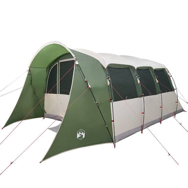 Gezinstent met dak Groen en Wit 576 x 325 x 213 cm