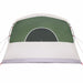 Gezinstent met dak Groen en Wit 576 x 325 x 213 cm