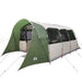 Gezinstent met dak Groen en Wit 576 x 325 x 213 cm
