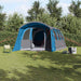 Gezinstent met dak Blauw en Grijs 576 x 325 x 213 cm
