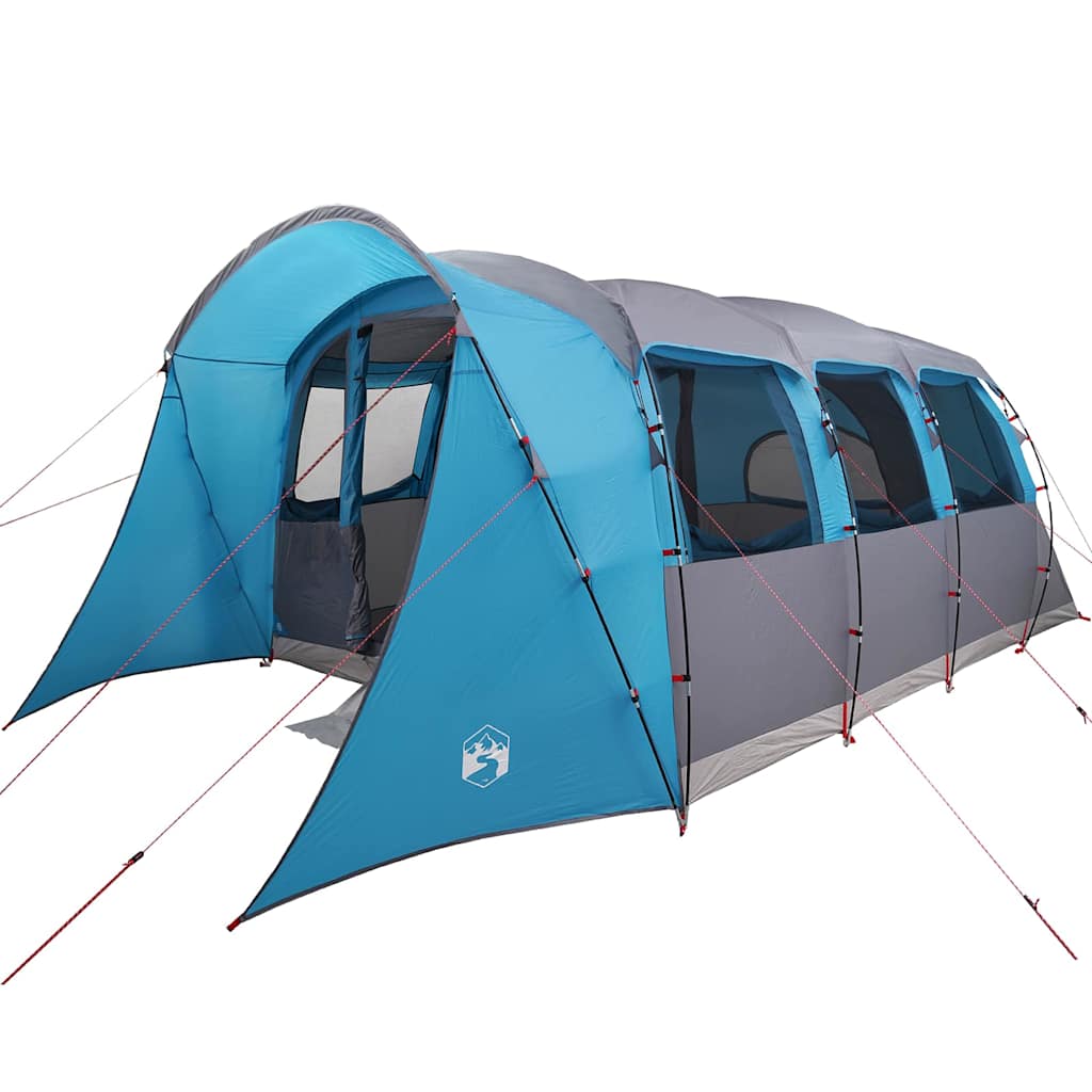Gezinstent met dak Blauw en Grijs 576 x 325 x 213 cm