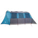 Gezinstent met dak Blauw en Grijs 576 x 325 x 213 cm