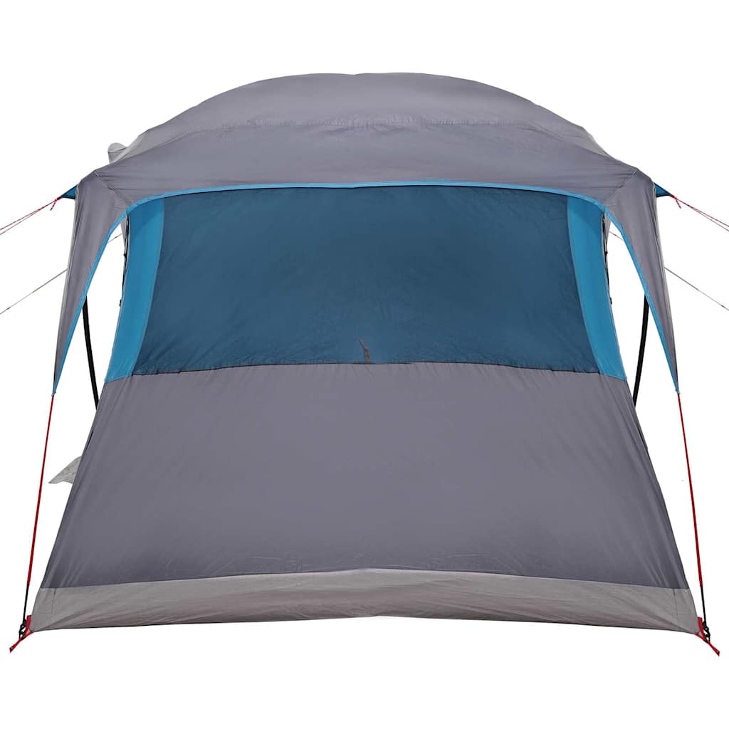 Gezinstent Blauw en Grijs 435 x 255 x 216 cm Polyester en staal