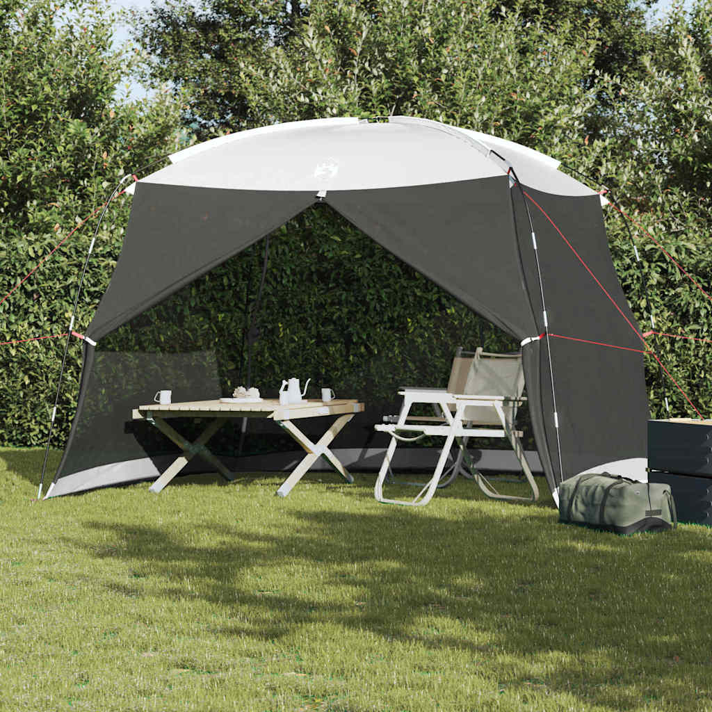 Muskietentent Grijs 320 x 320 x 218 cm Polyester en Glasvezel