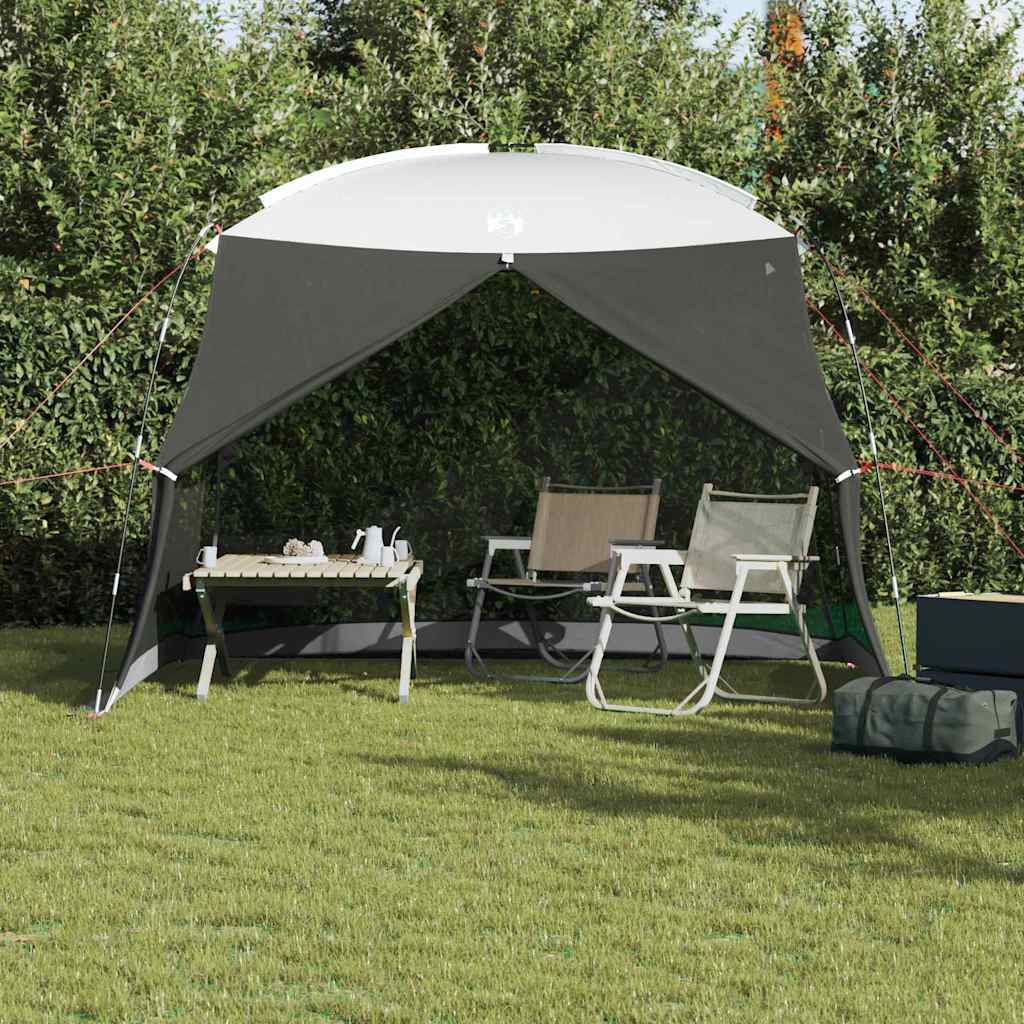 Muskietentent Grijs 320 x 320 x 218 cm Polyester en Glasvezel