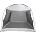 Muskietentent Grijs 320 x 320 x 218 cm Polyester en Glasvezel