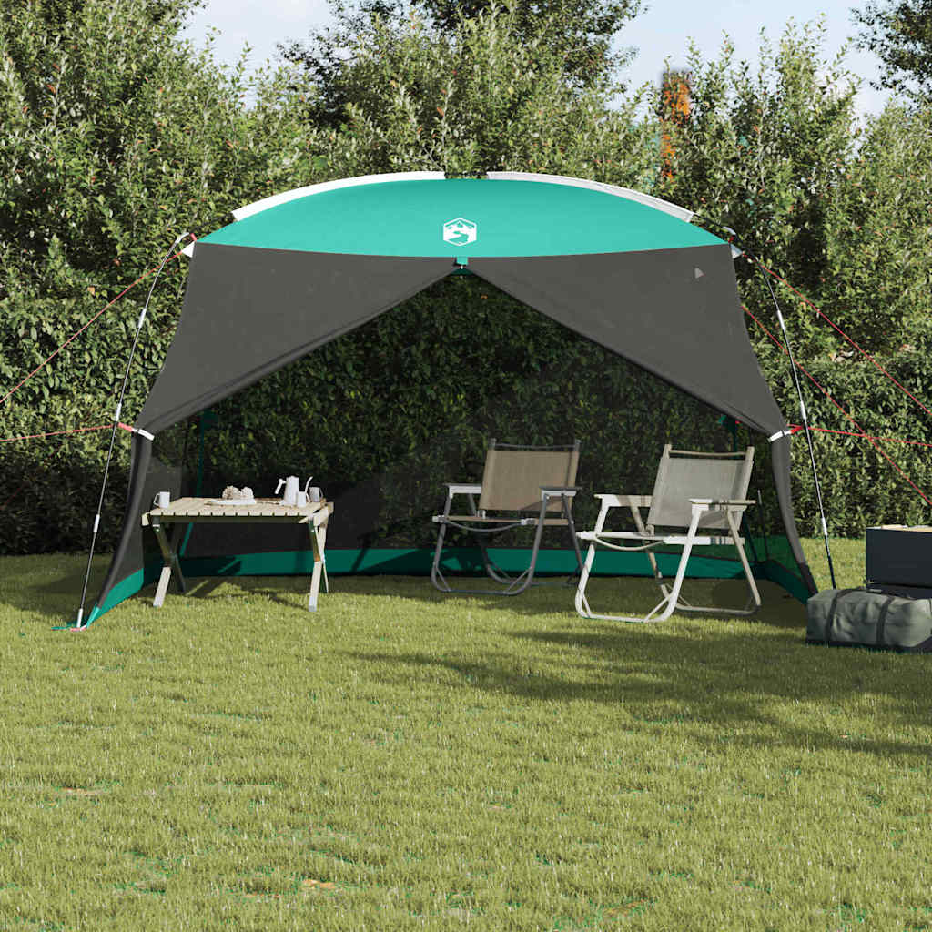 Muskietentent met dak Zeegroen 380 x 380 x 225 cm