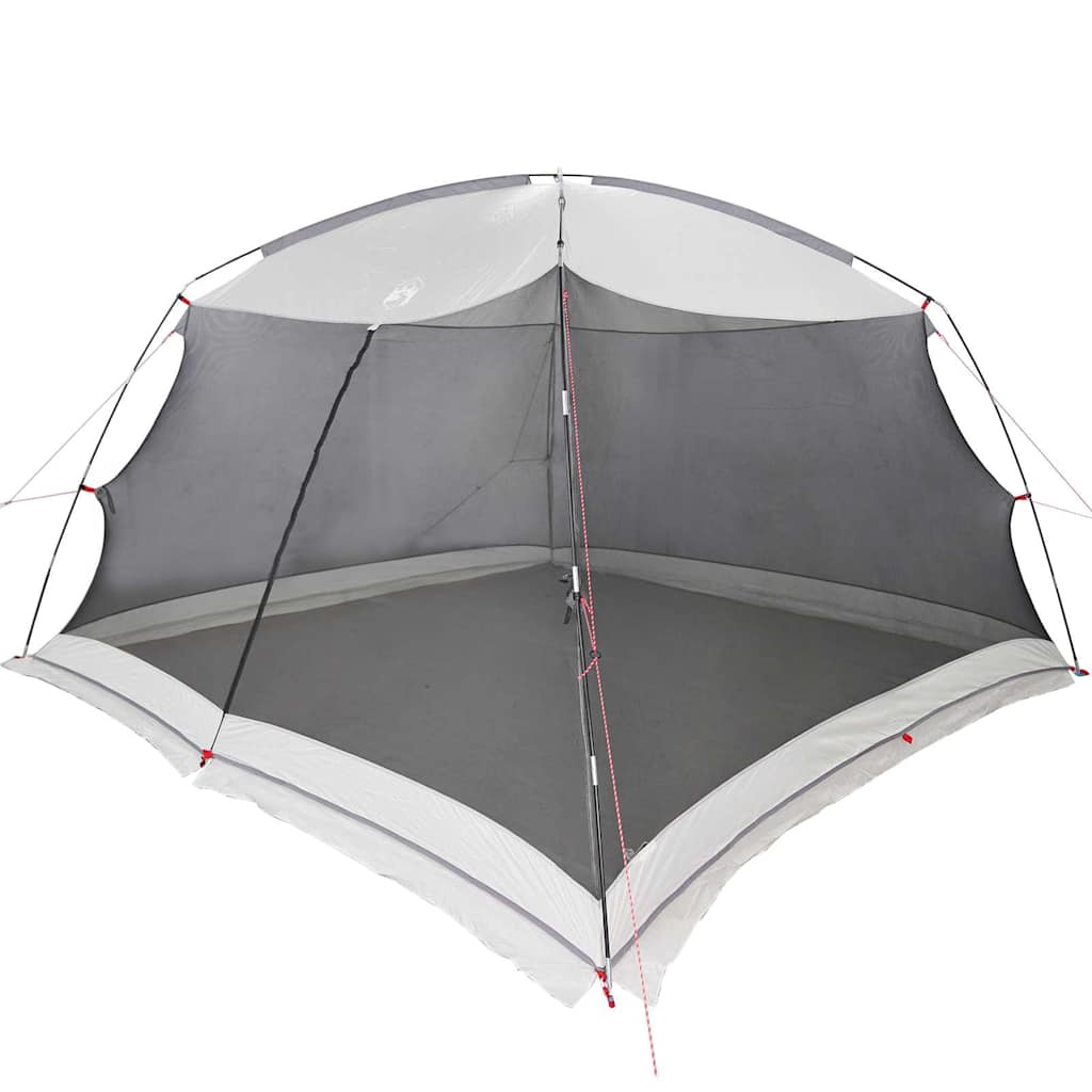 Muskietentent Grijs 380 x 380 x 225 cm Polyester en Glasvezel