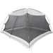 Muskietentent Grijs 380 x 380 x 225 cm Polyester en Glasvezel