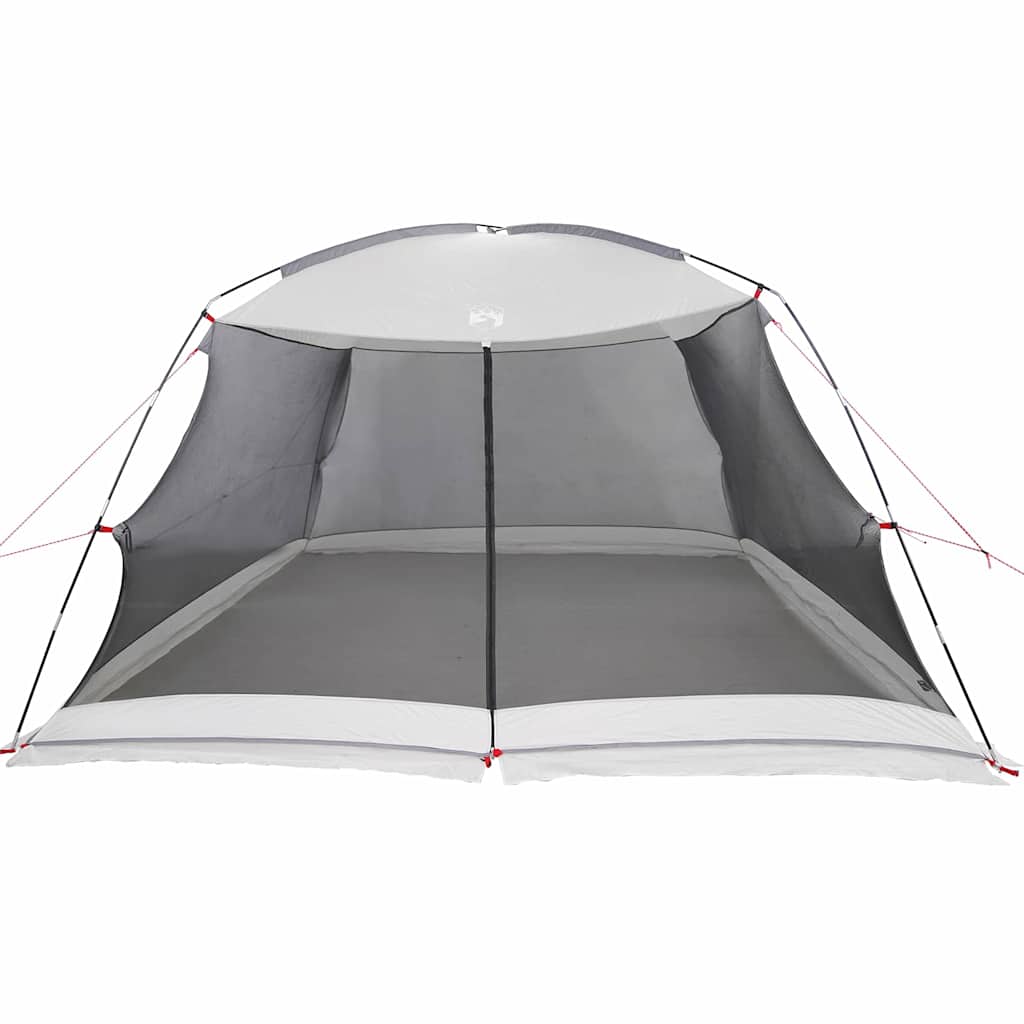 Muskietentent Grijs 380 x 380 x 225 cm Polyester en Glasvezel