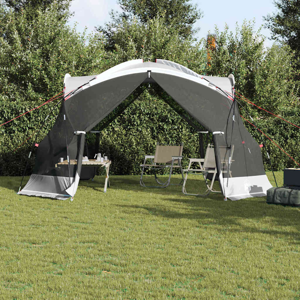 Muskietentent Grijs 434 x 434 x 230 cm Polyester en Glasvezel