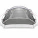 Muskietentent Grijs 434 x 434 x 230 cm Polyester en Glasvezel