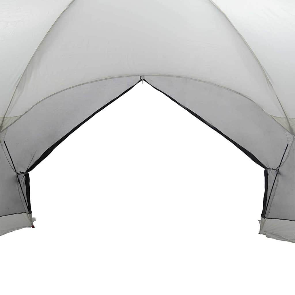 Muskietentent Grijs 434 x 434 x 230 cm Polyester en Glasvezel