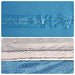 Gezinstent met dak Blauw en Grijs 620 x 322 x 240 cm Polyester