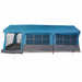 Gezinstent met dak Blauw en Grijs 620 x 322 x 240 cm Polyester