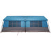 Gezinstent Blauw en Grijs 622 x 295 x 238 cm Polyester en staal