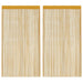 Koordgordijnen 2 st 100x250 cm goudkleurig