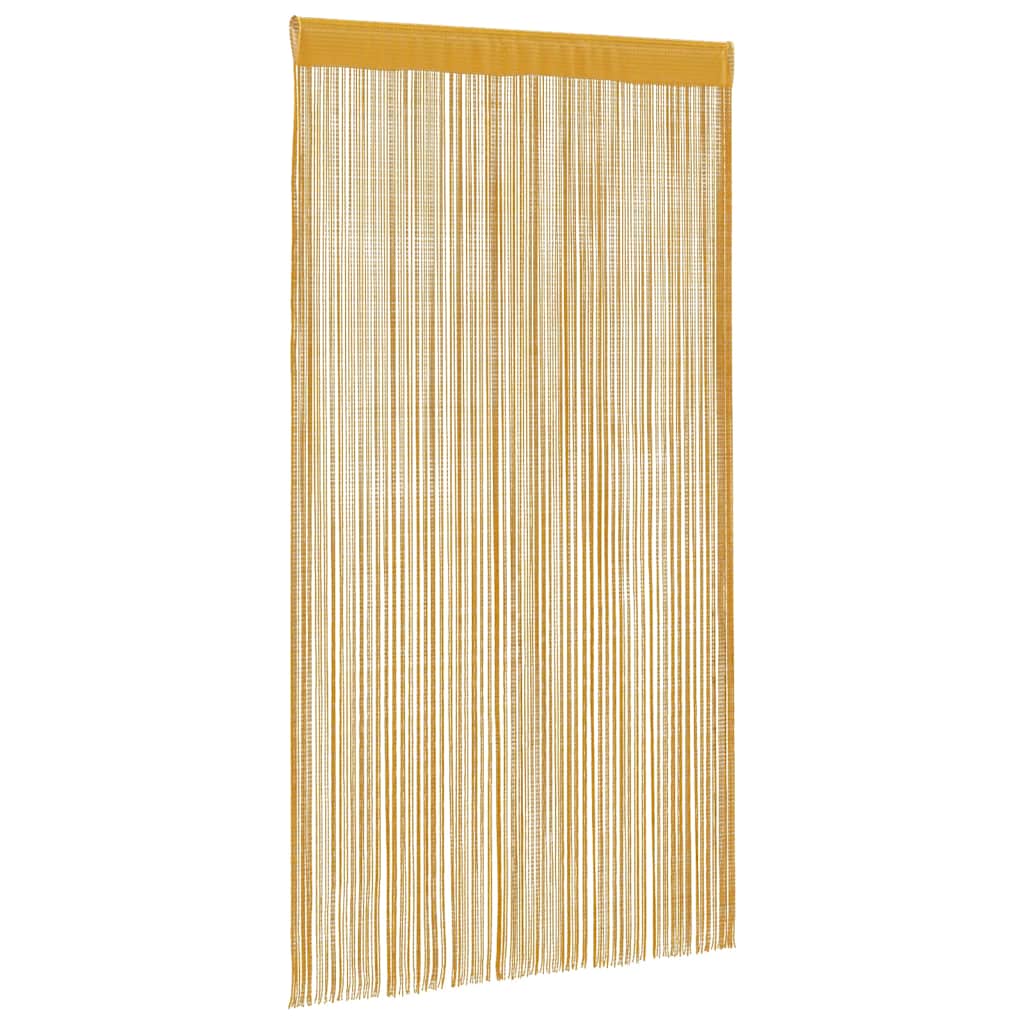 Koordgordijnen 2 st 140x250 cm goudkleurig