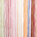 Koordgordijnen 2 st Veelkleurig 100x250 cm