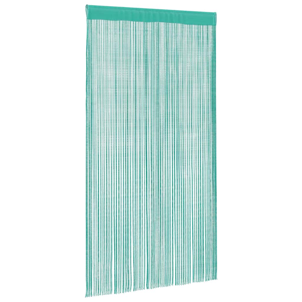 Koordgordijnen 2 st turkoois 140x250 cm