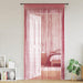 Koordgordijnen 2 st 140x250 cm roze