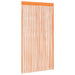 Koordgordijnen 2 st 140x250 cm oranje