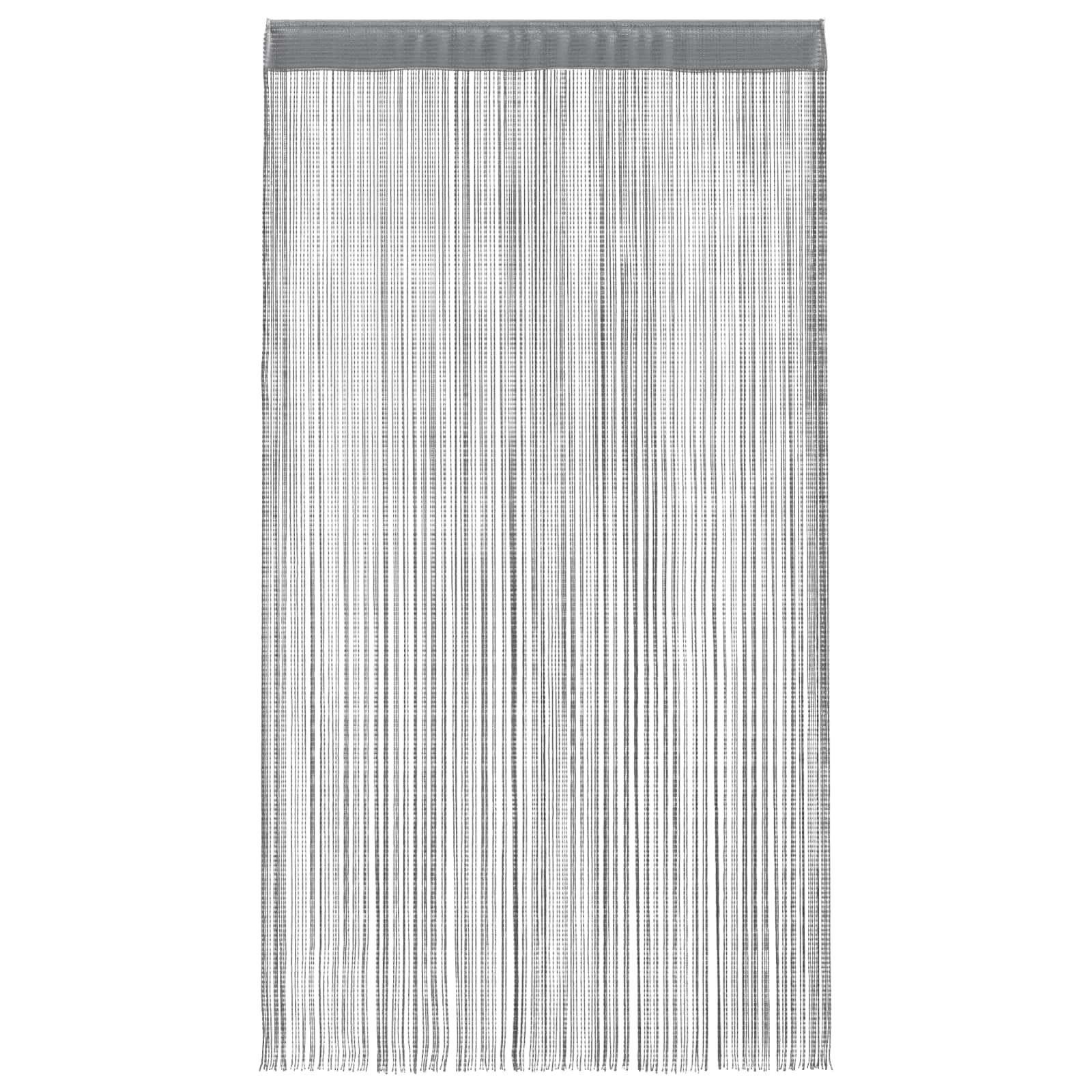Draadgordijnen 2 st Antraciet 100x250 cm