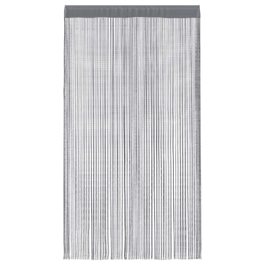 Draadgordijnen 2 stuks Antraciet 140x250 cm