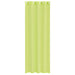 Gordijnen Voile met doorvoertules 2 st 140x260 cm appelgroen