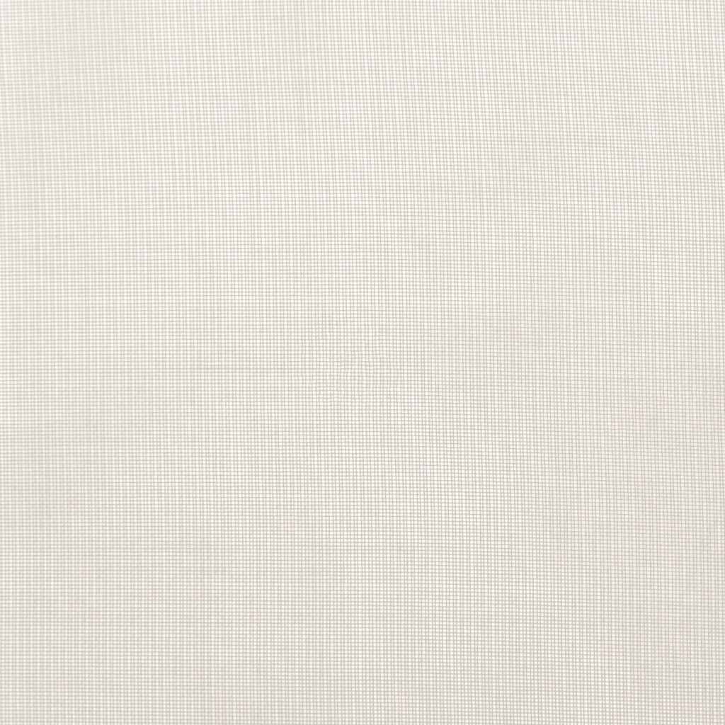 Gordijnen voile met doorvoertules 2 st 140x260 cm crèmekleurig