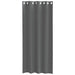 Gordijnen voile met doorvoertules 2 st 140x225 cm donkergrijs