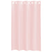 Gordijnen voile met doorvoertules 2 st 140x175 cm lichtroze