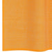 Gordijnen Voile met doorvoertules 2 st 140x175 cm oranje