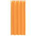 Gordijnen met doorvoertules 2 st 140x225 cm oranje