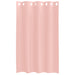 Gordijnen voile met doorvoertules 2 st 140x175 cm roze