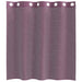 Gordijnen Voile met doorvoertules 2 st paars 140x140 cm