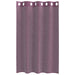 Gordijnen Voile met doorvoertules 2 st 140x175 cm paars