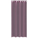 Gordijnen voile met doorvoertules 2 st 140x225 cm paars